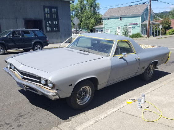 el Camino paint image